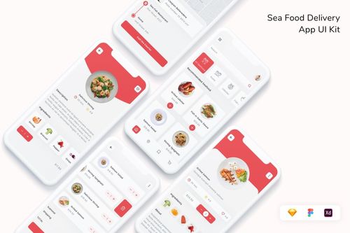 海味鮮生 一款專注于海鮮食材的電子商務(wù)移動應(yīng)用界面設(shè)計全解